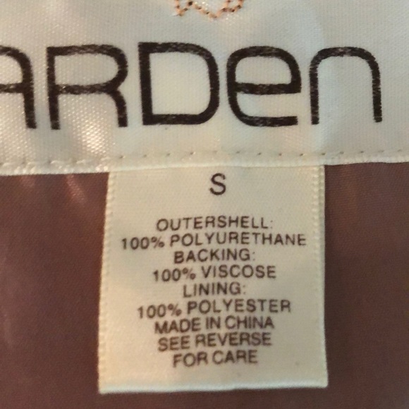 Vintage Arden B. Mauve Leather Jacket SzSm - Picture 12 of 12